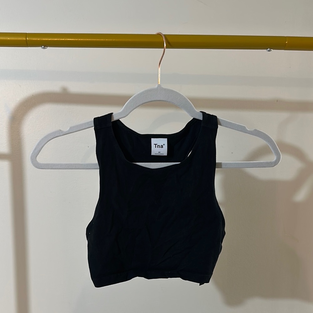 Tna Women's Black Cami Crop Top